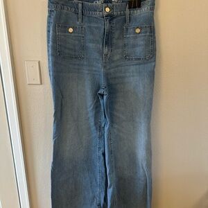 J.Crew Wide Leg Trouser Jean